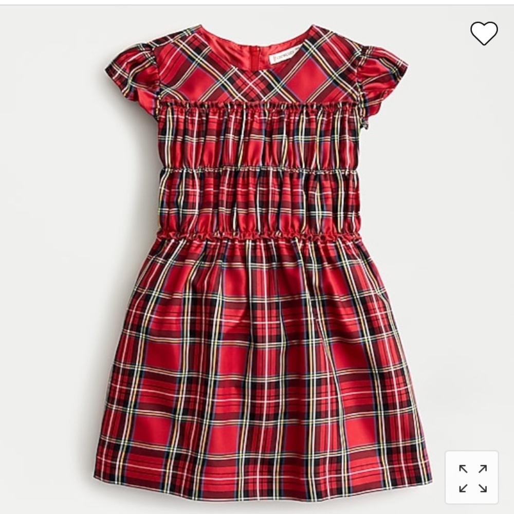 J Crew Size 5 Dress in Red Stewart Tartan - Beautiful!